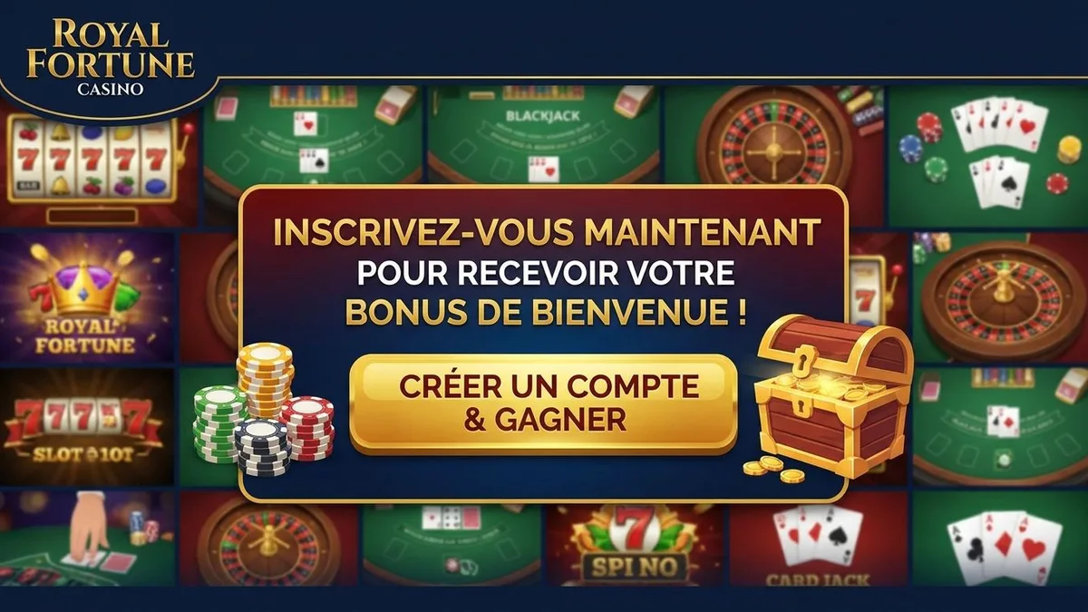 Inscription avec bonus
